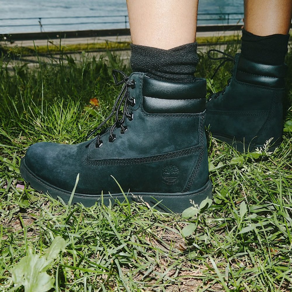 Timberland Linden Woods Black Lace-Up Boots - Picture 4 of 12